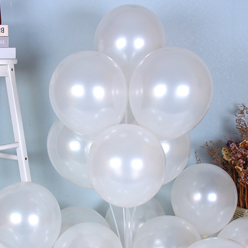 20/30pcs 10 Inch Mix Colorful Pearl Latex Balloon Wedding Happy ...