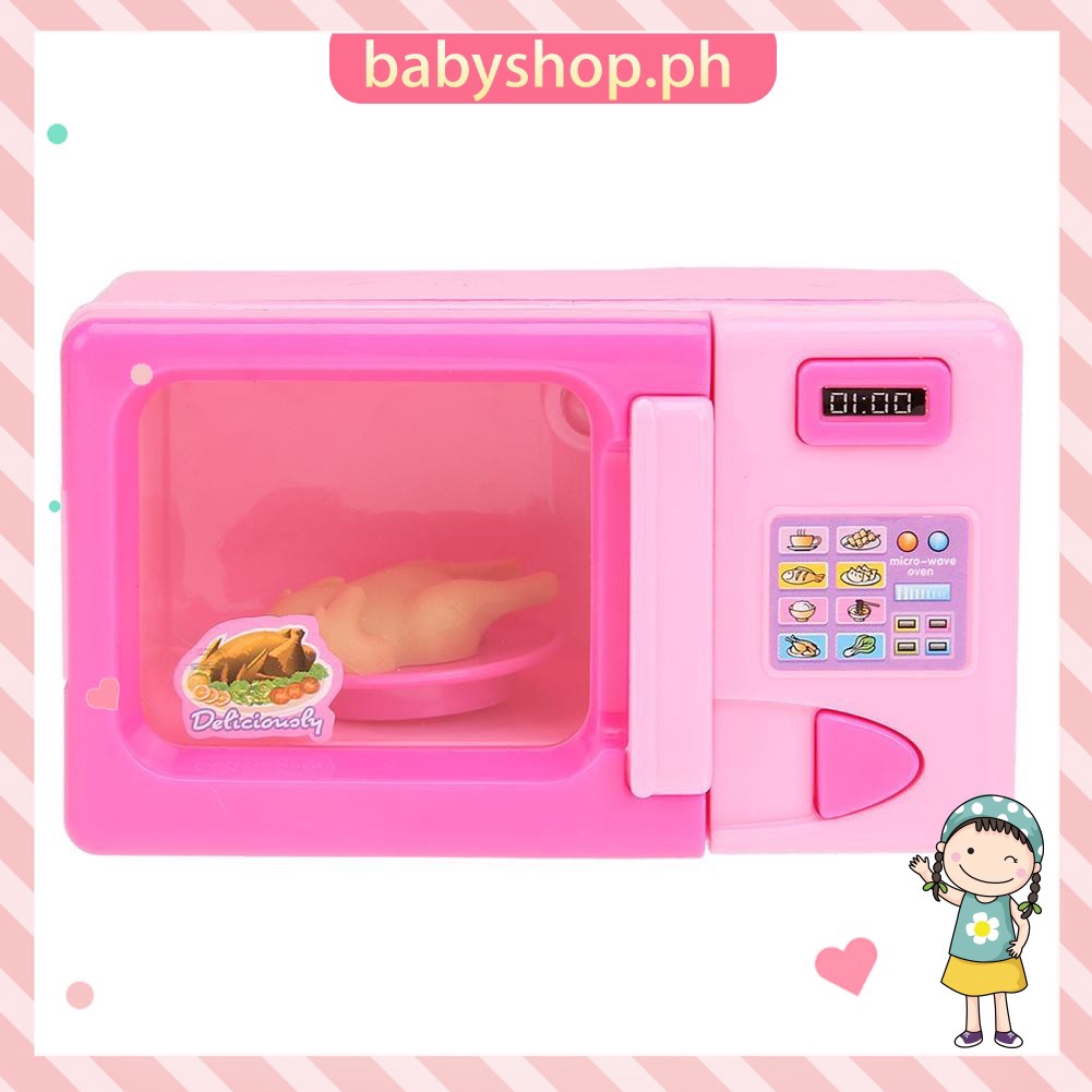 microwave oven toy play