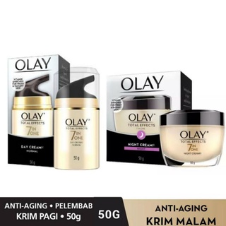 Olay Total Effects 7 In One Day Cream Gentle SPF15 50G Olay Anti Aging Night Moisturizing Cream Total Effects 7 Benefits Skincare 50G Or Day Cream [50G] #3