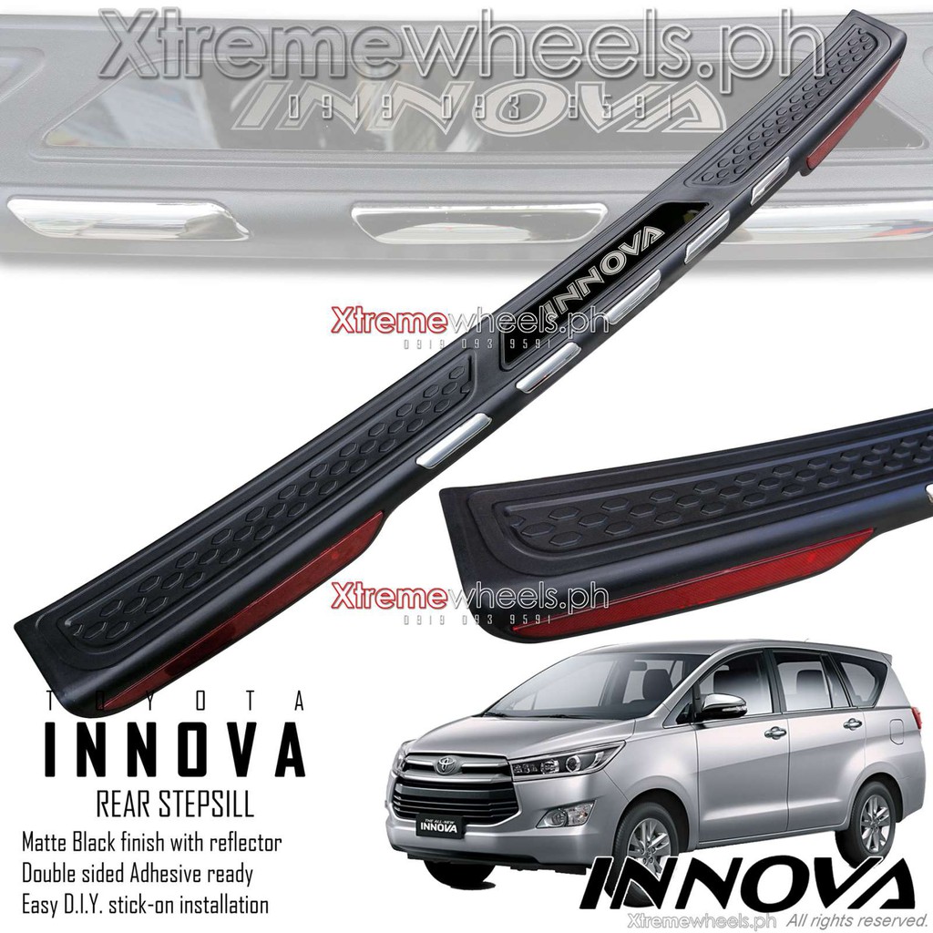 Toyota Innova 2016 2023 New Designed Chrome with Reflector Bumper