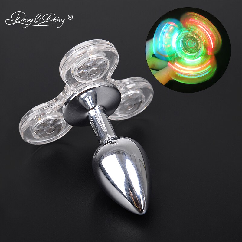 Fidget spinner buttplug