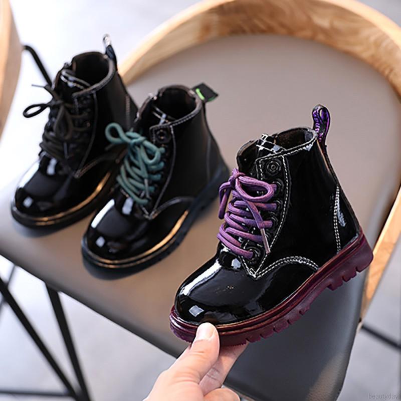 leather boots for kids