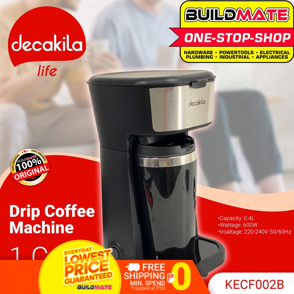 DECAKILA by INGCO Single Serve Drip Coffee Machine 600W 0.4L KECF002B