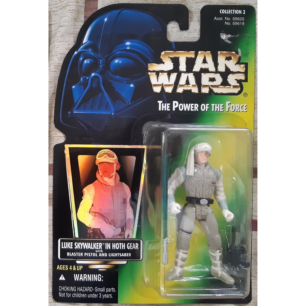 Power of the Force 1995 Luke Skywalker Power F/X Action Figure for sale online Kenner Star Wars 