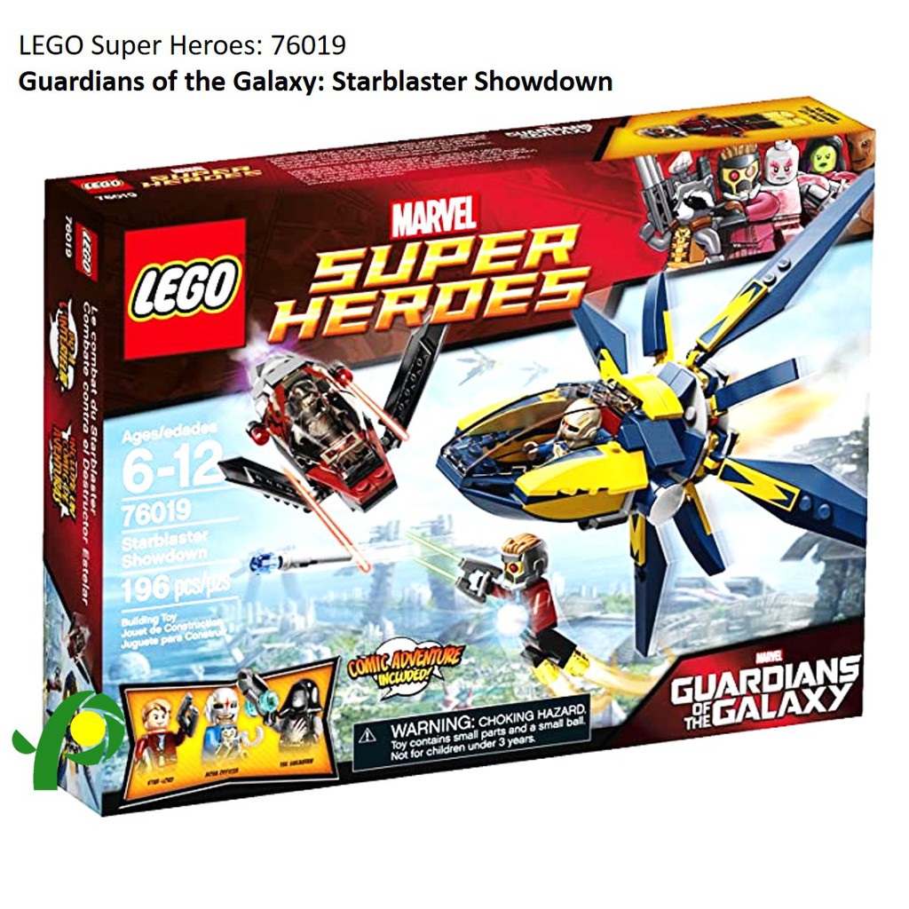 Lego 76019 Guardianes de la galaxia Starblaster Showdown Nuevo superhéroes de Marvel 