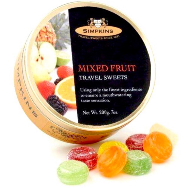 Simpkins Mixed Fruit Drops Travel Candy Sugar Free Shopee Philippines