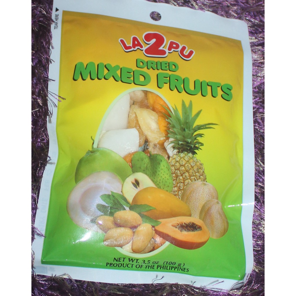 Dried Mixed Fruits 100g Shopee Philippines
