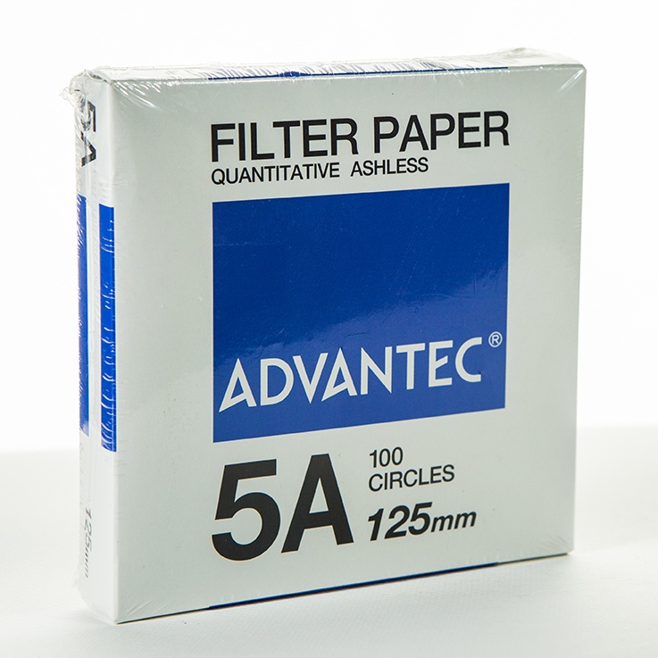 Advantec FILTER PAPER NO.5A, 125mm. Shopee Philippines