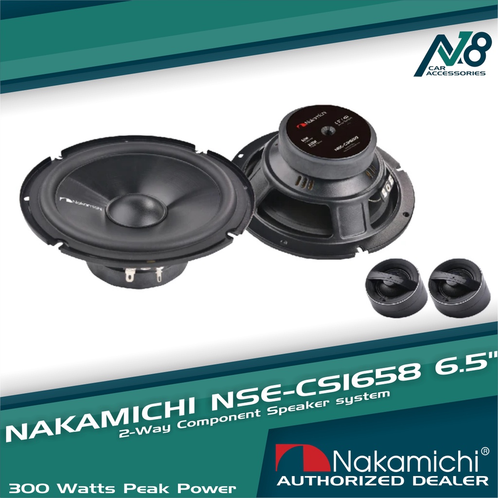Original Nakamichi NSECS1658 2Way Component Speaker System Genuine