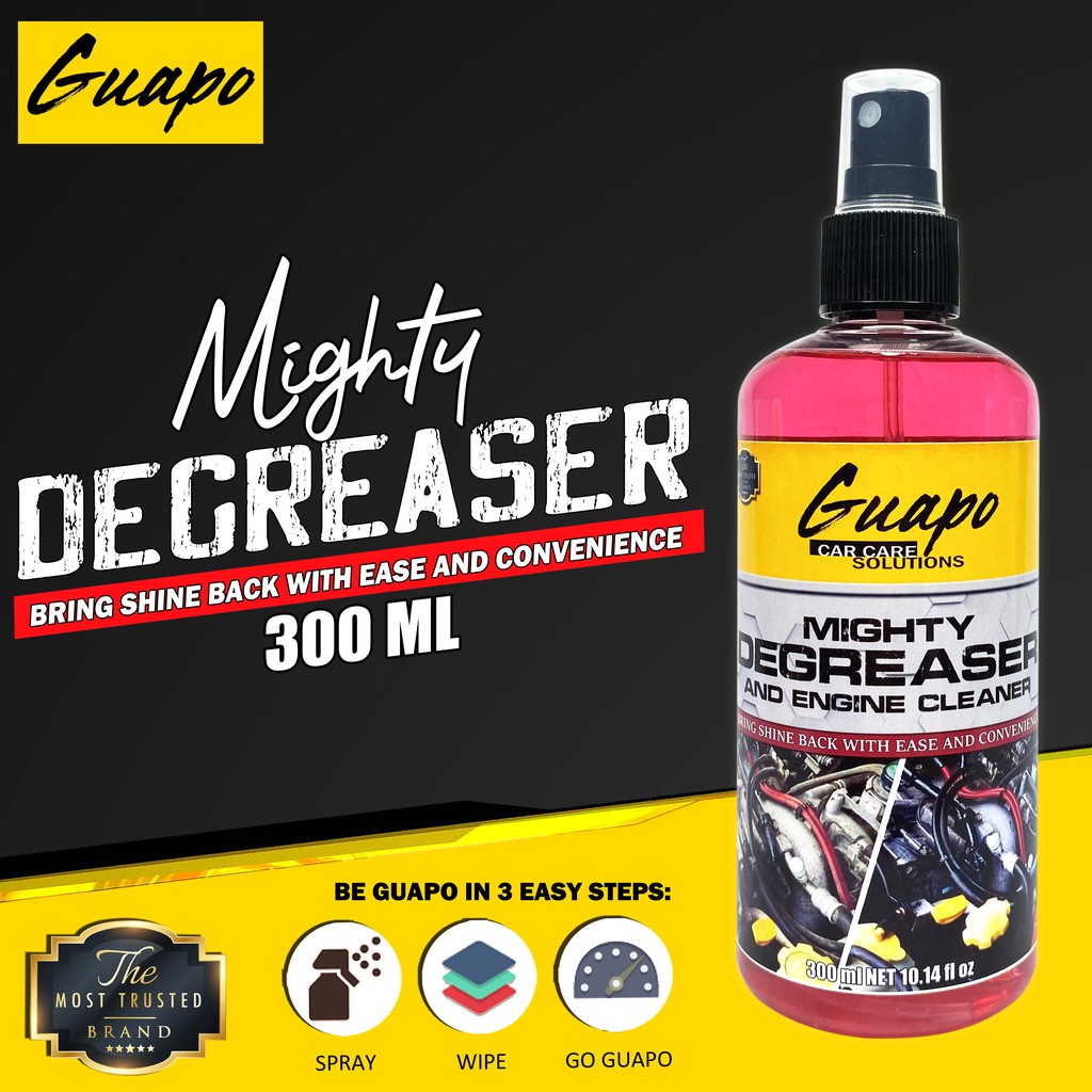 Guapo Car Care Solutions Mighty Degreaser / Engine Cleaner / Chain