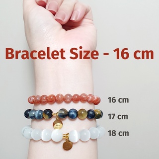 CHERRY QUARTZ Elastic Bracelet #3