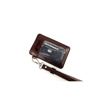 Name Tag Genuine Leather Cowhide Logo Haleyora Power Brown 1 Year ...