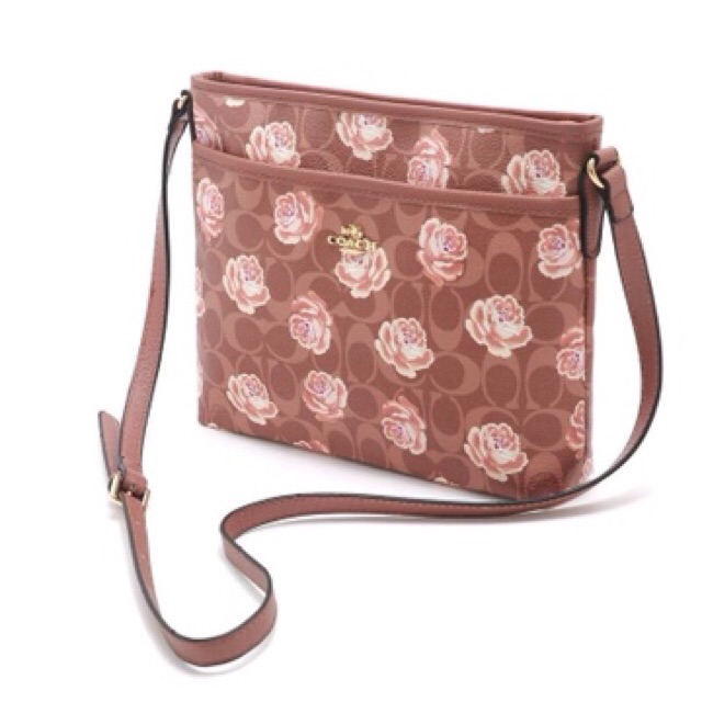 coach floral sling bag