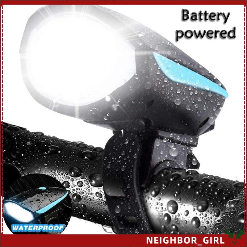Bike Light with Loud Bike Horn, Bicycle Light Waterproof Cycling Lights