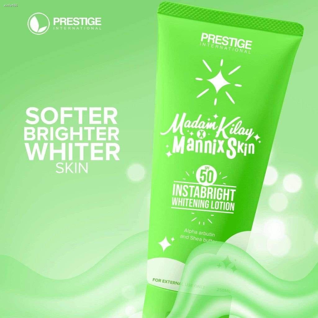 Authentic Prestige Madam Kilay x Mannix Skin Instabright Lotion SPF50