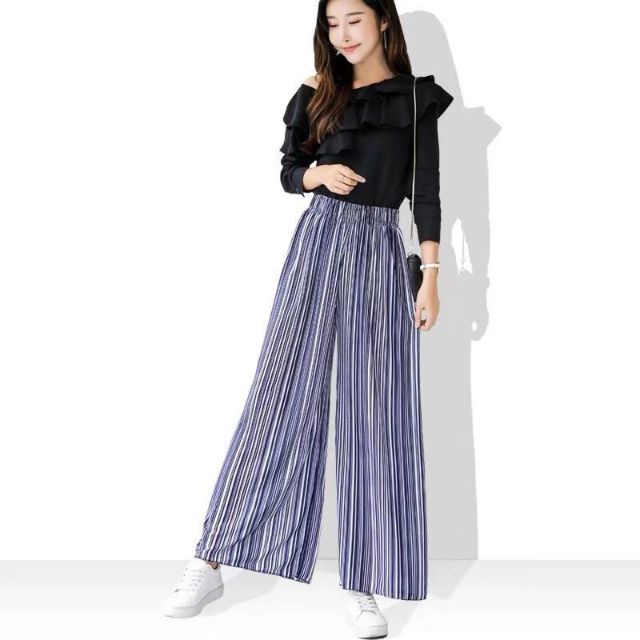 high waist square pants