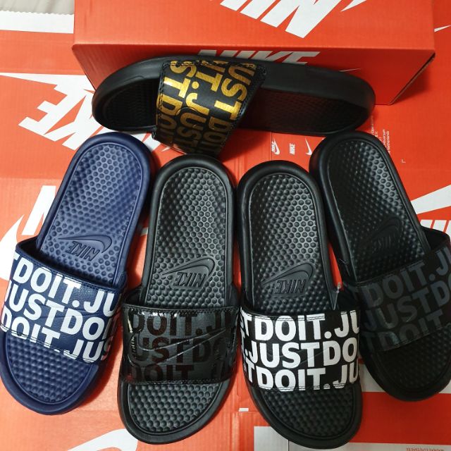 nike slides men just do it