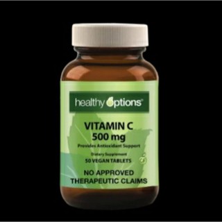 Healthy Options Vitamin C 500mg 50 Tablets