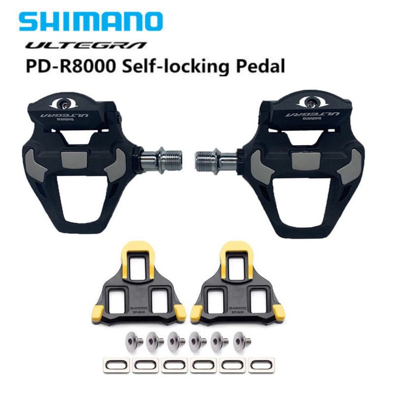 shimano ultegra pd r8000 carbon spd sl road clipless pedal