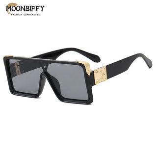 ◘❃Fashion Luxury Oversized Square Sunglasses Men Vintage Big Frame Eyewear Celebrity Designer Sun Gl