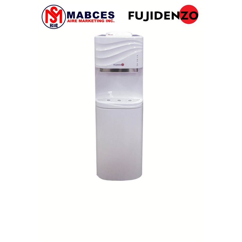 Fujidenzo Water Dispenser, Hot & Cold & Warm, Elegant Top Buttom Design