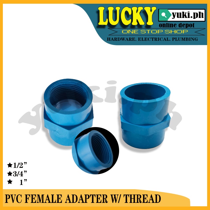 BLUE BEST  PVC FEMALE ADAPTER WITH THREAD PIPE FITTINGS