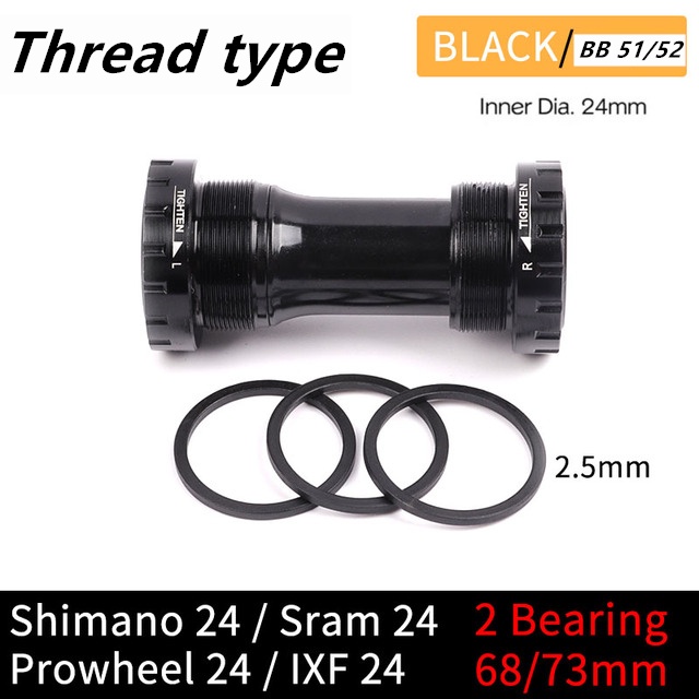 Shimano Mt500 Alivio Hollowtech Ii Sm 52 Bottom Bracket For The Xtr Xt Slx Deore Shopee Philippines