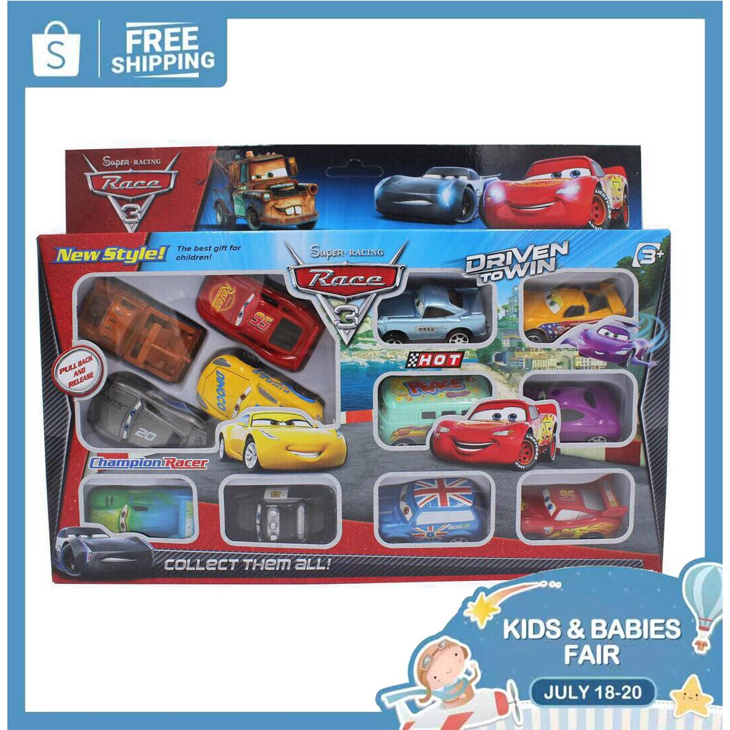 cars 3 toys set