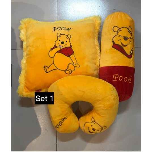 Winnie The Pooh Pillow Set Set1 Shopee Philippines