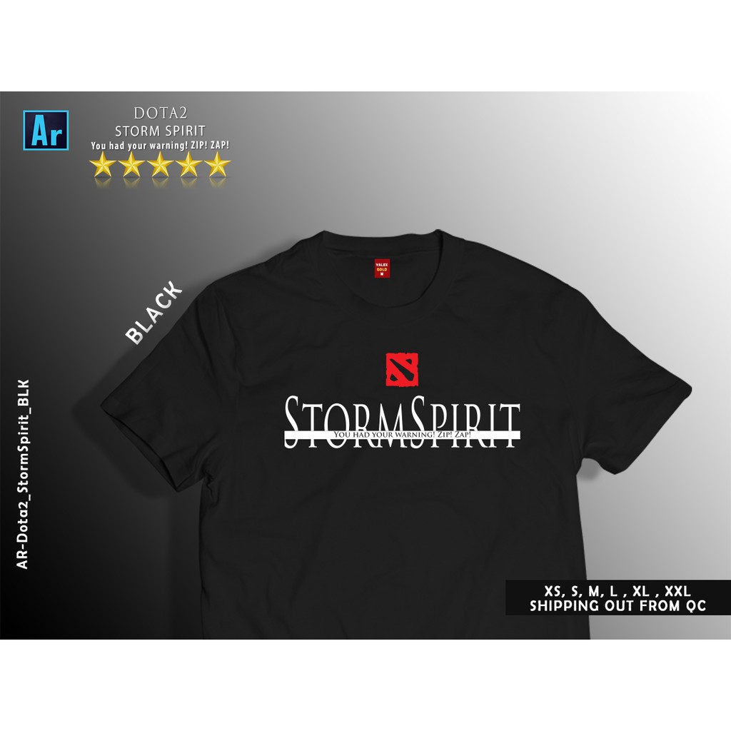 storm spirit t shirt