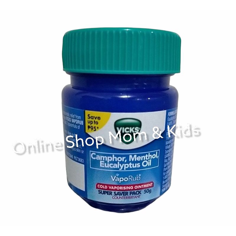 Vicks Vaporub Super Savers Pack 50g | Shopee Philippines