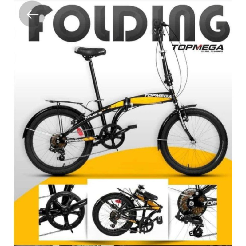 topmega folding bike
