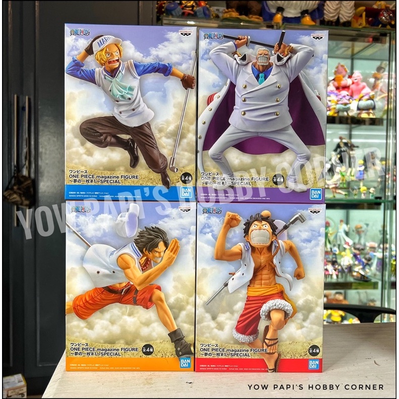 Estátua Banpresto One Piece Magazine Vol.1 - Portgas D. Ace | Atacado