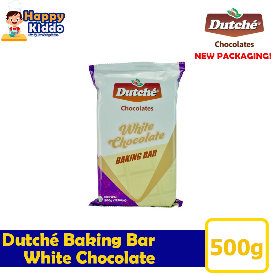 Dutche White Chocolate Baking Bar 500g Shopee Philippines