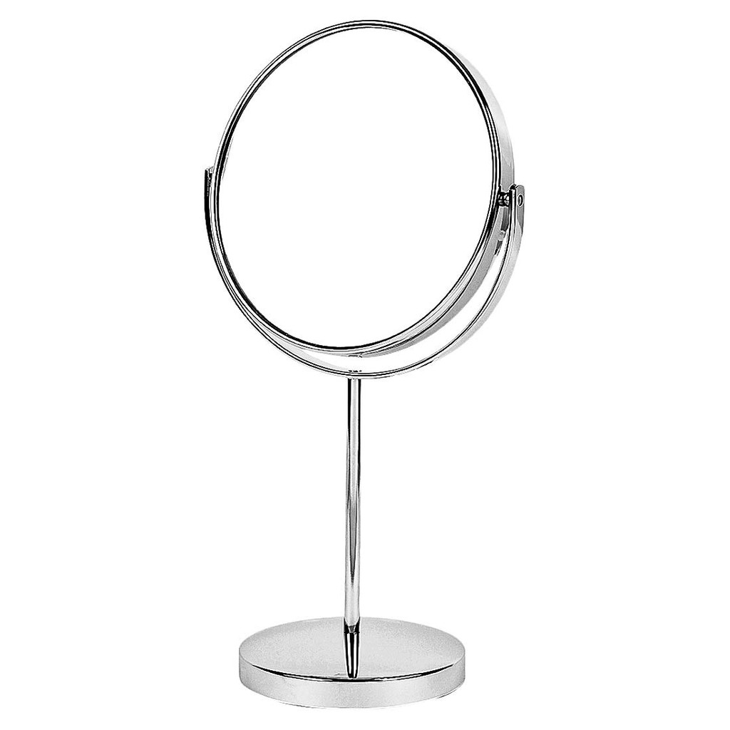 Miniso Double Sided Makeup Mirror Glass Iron Round Tabletop Vanity Mirror Desk Stainless Shaving Shopee Philippines