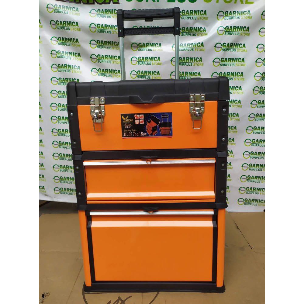Eagle Trolley Tool Box 20.5/52cm Metal Shopee Philippines