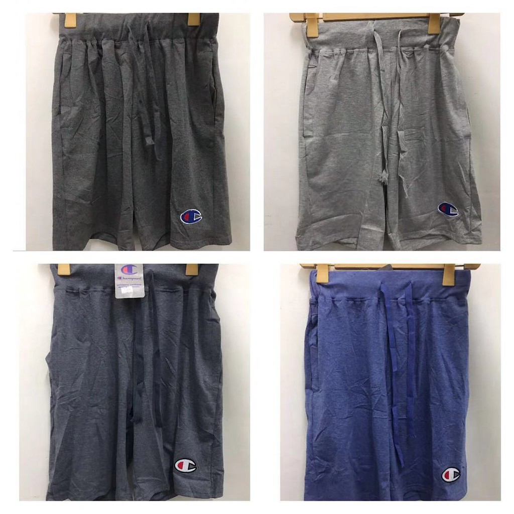 champion men's knit shorts