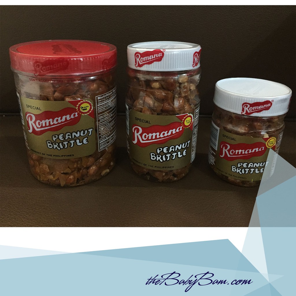 Romana Peanut Brittle Baguio Pasalubong Shopee Philippines