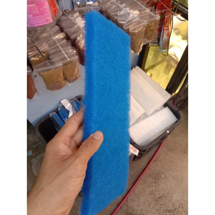 BLACK and BLUE filter foam for aquarium, aquascaping, aquaculture, fish pond (REUSABLE) #5