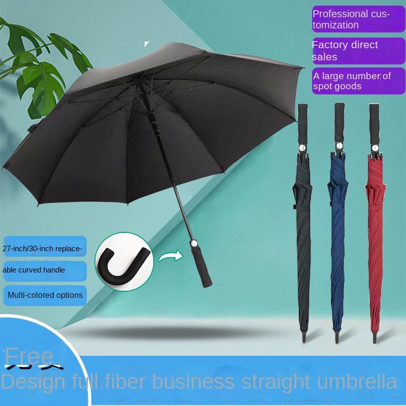 All fiber golf umbrella long handle Rolls Royce umbrella large wholht