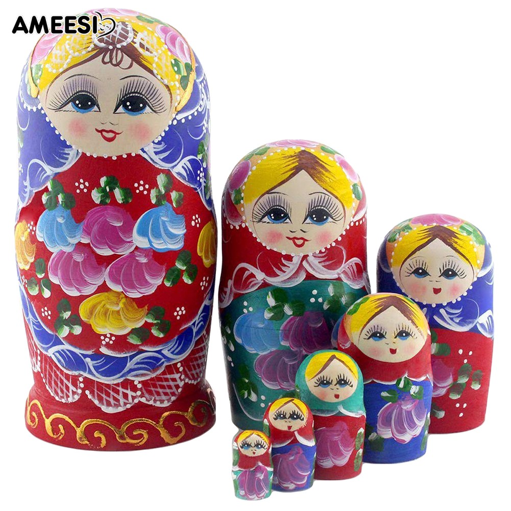 plastic nesting dolls