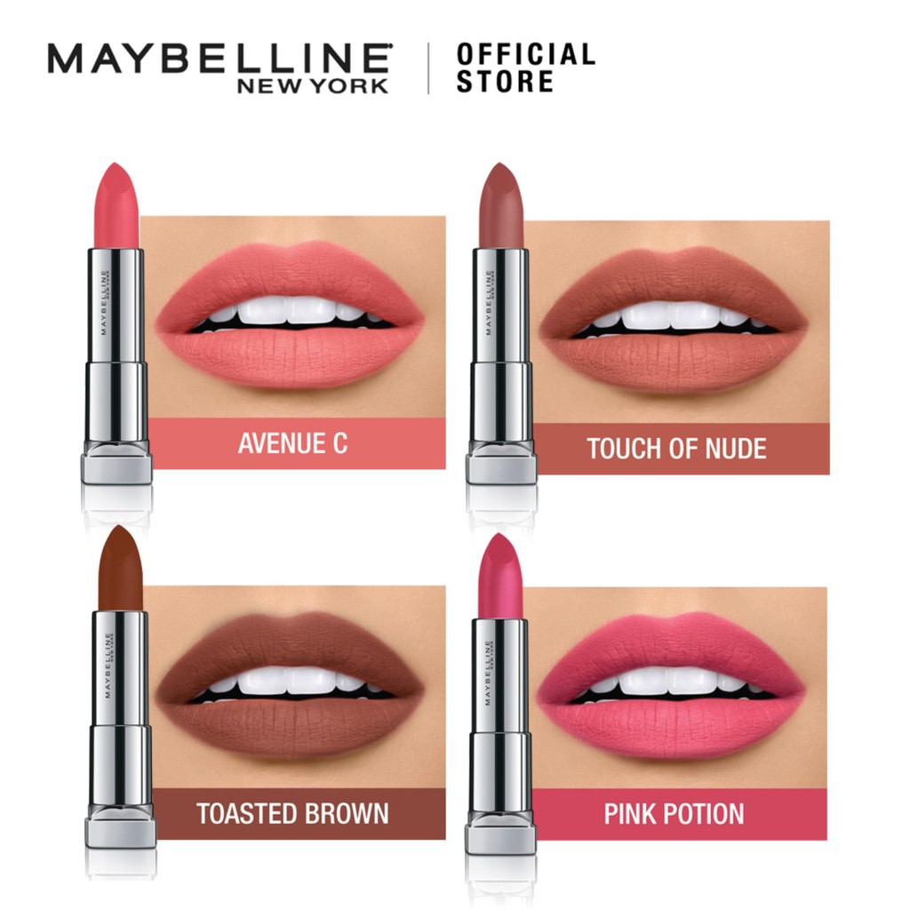 maybelline powder matte lipstick