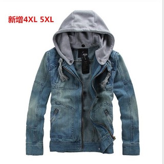 denim hoodie mens