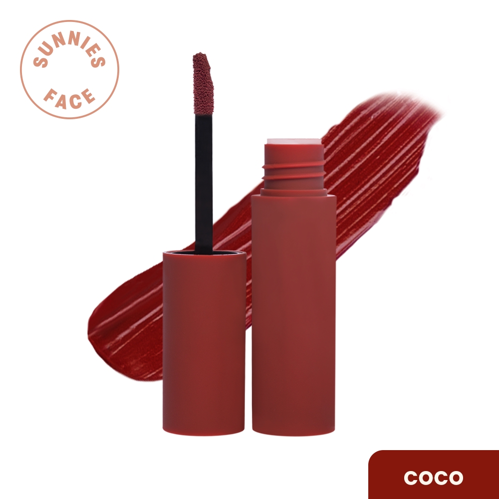 Sunnies Face Lip Dip [Whipped Matte Liquid Lipstick] (Coco) Shopee