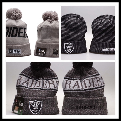 raiders winter hats