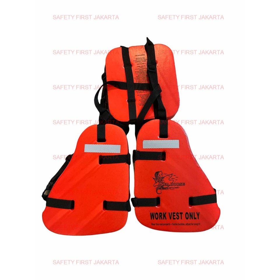 Life JACKET WORK VEST SEA HORSE SEAHORSE Of Ship Shopee Philippines