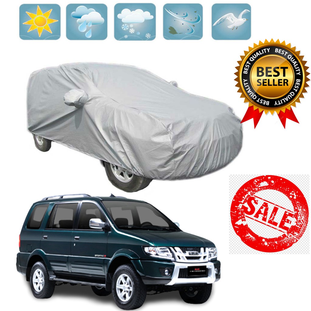 NYLON CAR COVER FOR ISUZU CROSSWIND FREE CHAMOIS TOWEL EASY TO FOLD