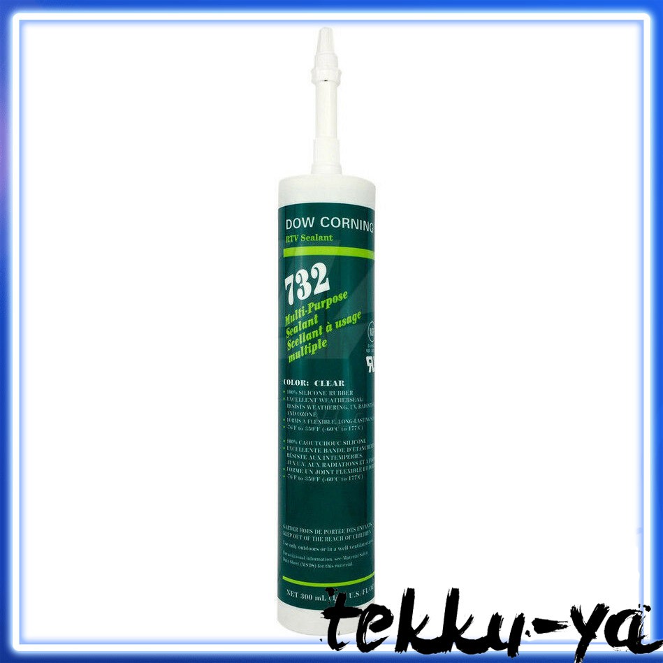 Dow Corning 732 Dowsil 732 Multi-Purpose Sealant, Clear, 300 mL, Food ...