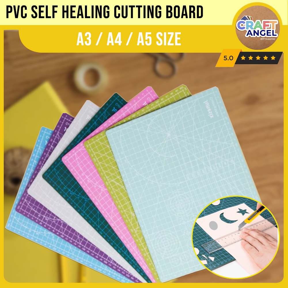 PVC Cutting Mat Self Healing Cutting Board Double Sided DIY Tool Self