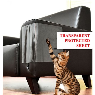 ⭐ TRANSPARENT PROTECT SHEET 4+2 ⭐  Sofa Side Scratch Mat Furniture Protect Cat Dog Kitten Puppy Pet